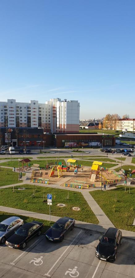 Apartment In Grodno Bagian luar foto